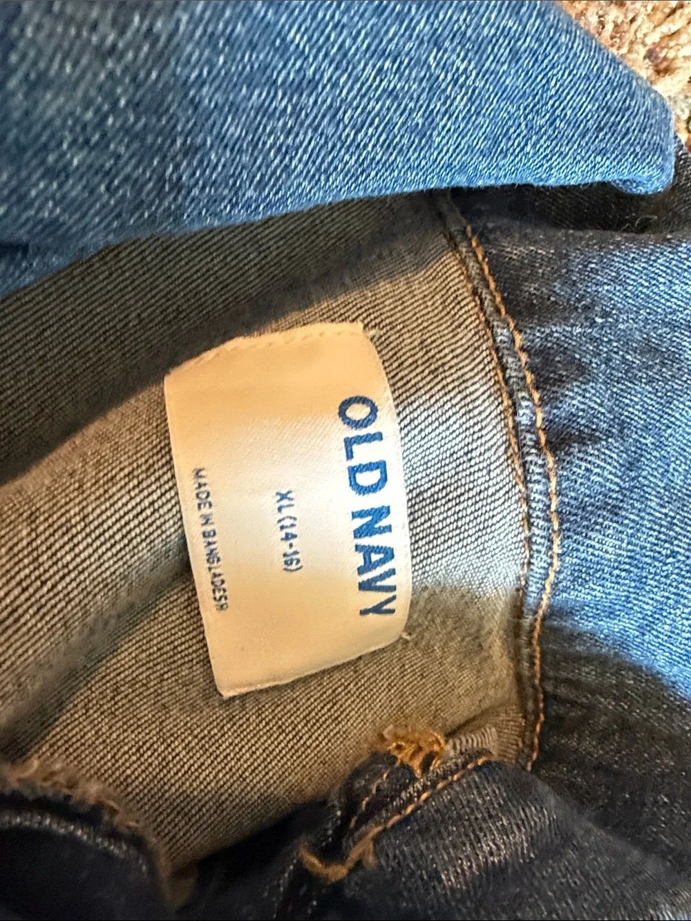 Old Navy Medium Blue Denim Jacket for Kids